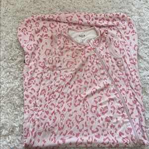 Kyte Baby Pink Leopard sleep sack